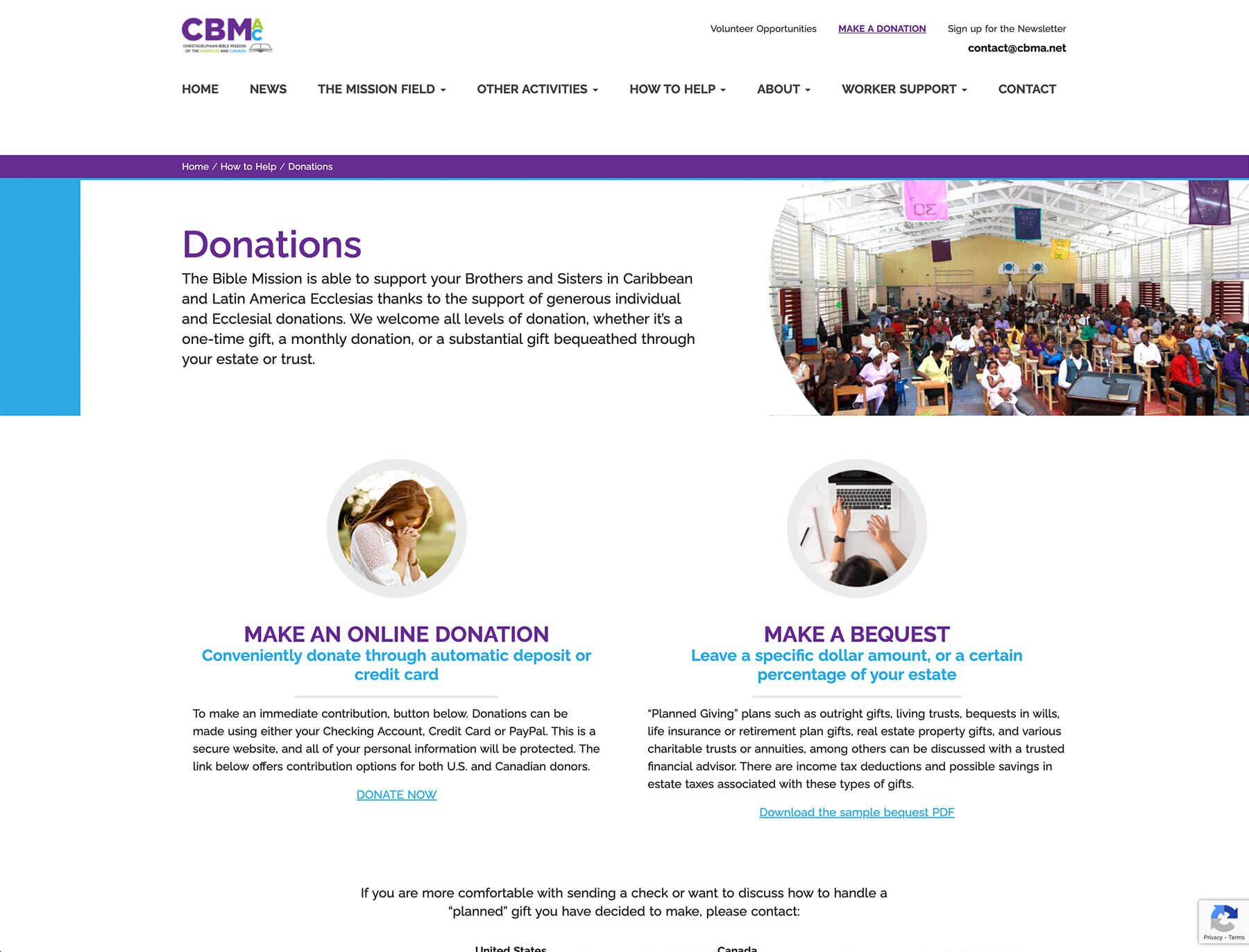 CBMA branded marketing and digital design materials