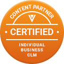 Veeva Certified Content Partner badge for Individual Business CLM