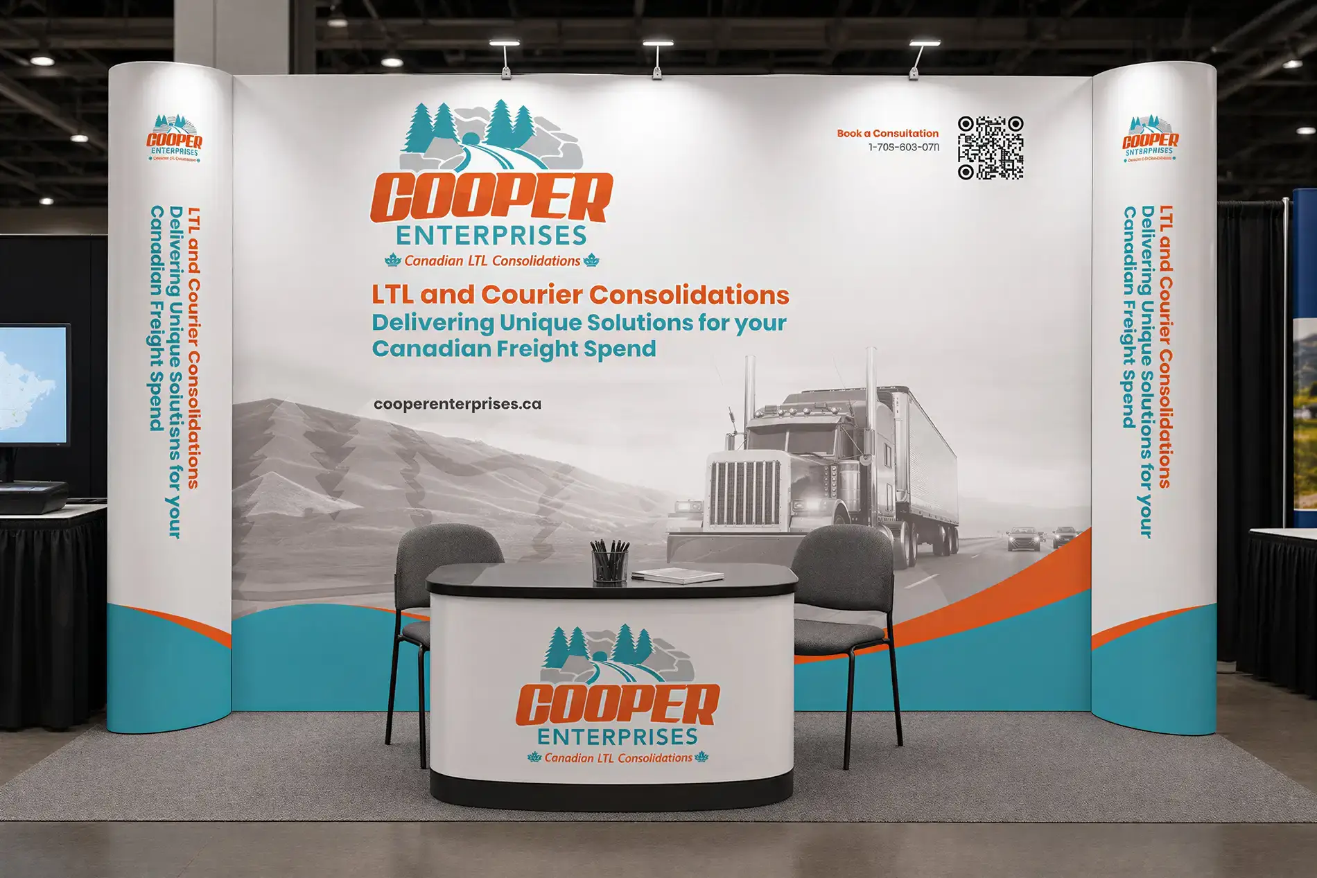 Cooper Enterprises tradeshow booth design