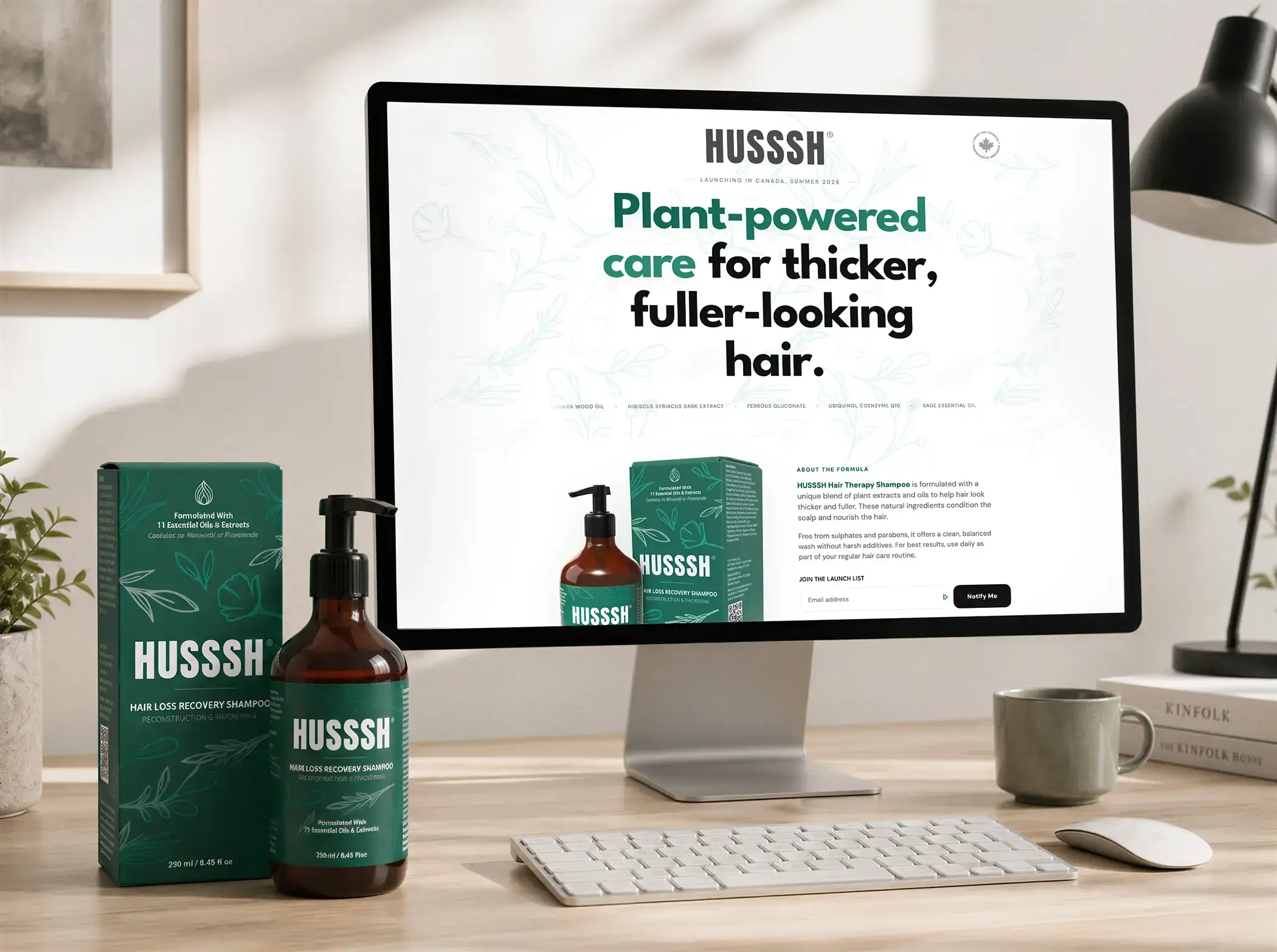 Hush Canada retail website design